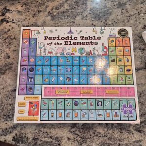 Re-Marks Periodic Table of the Elements 1000 pc Jigsaw Puzzle, USED